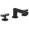 Brizo Kintsu Widespread Lavatory Handle Kit with Mother of Pearl Insert HI5306-BLPL - alternate 5