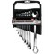 Performance Tool 11 pc. SAE Combination Wrench, CrV, Polished Finish, Storage Rack W1061 - alternate 2