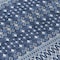 Homeroots 8' X 10' Navy Blue And Denim Blue Tribal Washable Indoor Outdoor Area Rug 582575 - alternate 4