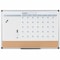 Mastervision Calendar Planning Board, Steel, 24 in, 36 in, Aluminum Frame, Natural, Gloss MB0707186P - alternate 1