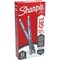 Sharpie S-Gel Fashion Barrel Gel Pen, Retractable, Medium 0.7 mm, Black Ink, Frost Blue Barrel, 12PK 2126232 - alternate 2