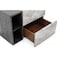 Homeroots 18" Wood Two Drawer Nightstand 473039 - alternate 2