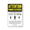 Signmission PSA Tanning Customers Practice Social Distancing 14in X 10in Wall Graphic, OS-NS-RD-1014-25365 OS-NS-RD-1014-25365 - alternate 1