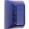 Safety Technology International Alarm Mini Controller, Siren, Continuous, 9V DC, 100 dB, Polycarbonate, Blue, Wall Mount STI-SA5000-B - alternate 1