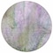 Homeroots 8' Round Purple Round Abstract Washable Non Skid Indoor Outdoor Area Rug 559609 - alternate 4