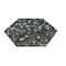 Apollo Tile 9 x 11 in. Matte Charcoal Black Porcelain Hexagon Wall and Floor Tile 8.07 sq ft/case, 16PK HEX88TERBLKA - alternate 4