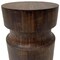 Homeroots 16" Brown Solid Wood Round End Table 517818 - alternate 4