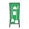 5S Supplies Housekeeping Shadow Board Broom Station V12, Green / White, Kit + Stand HSB-V12-GREEN/WHITE-KIT-STAND - alternate 1