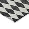 Homeroots 9' X 12' Black Geometric Washable Indoor Outdoor Area Rug 577017 - alternate 7