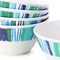 Gibson Home Tropical Sway Orleans 12 Piece 6 Inch Melamine Bowl Set in Blue 136418.01 - alternate 4