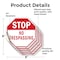 Signmission Stop No Trespassing, 6 inch X 6 inch, Vinyl Decal, 5PK OC-D-5PACK-6-265 - alternate 3