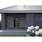 Vdomdoors Front Exterior Prehung Steel Door Ronex0131 Grey Sidelight and Transom Window Sidelite Entry Metal RONEX0131EXD-GRE-W36+14 X H80+16-RH-I - alternate 2