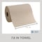 Georgia-Pacific Pacific Blue Basic Hardwound Paper Towels, Continuous Roll, 7 7/8 in W, 350 ft L, Brown, PK12 26401 - alternate 10