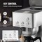 Vevor Commercial Drip Coffee Maker 12 Cups with 4 Glass Carafes and 4 Warmers QCB-02 - alternate 5