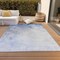 Homeroots 5' X 8' Navy Blue And Denim Blue Ombre Washable Indoor Outdoor Area Rug 577909 - alternate 6