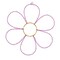 Celebrations Daisy Flower Silhouette Window Decor Metal 1 pk 14-03032A - alternate 5