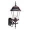 Homeroots Dark Brown Ornamental Carousel Lantern Wall Light 398381 - alternate 3