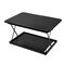 Homeroots 28" Adjustable Black Stainless Steel Standing Desk Converter 397753 - alternate 1