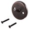 Delta Other Overflow Plate & Screws - Trip Lever RP31555RB - alternate 2