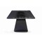 Homeroots 94" Black Glass and Brass Pedestal Base Dining Table 718892 - alternate 8