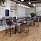 Flash Furniture HERCULES Black Ladder Back Metal Restaurant Counter Stool - Burgundy Vinyl Seat XU-DG697BLAD-24-BURV-GG - alternate 1