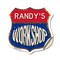 Signmission Randy's Workshop, 12 Inch X 12 Inch, Vinyl Decal SHI-D-12-489-RANDY - alternate 1