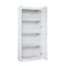 Manhattan Comfort 2-Piece Cornelia Storage Closet 1.0 and 2.0 in White 2-23BC-WH - alternate 7