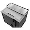 Koolmore 36 in. Commercial Bottle Cooler in Black with Built-In Opener, ETL Listed, 9 cu. ft. KM-BOC36-BK - alternate 5