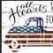 Homeroots All Hearts Come Home for Love Truck 3 Black Framed Print Wall Art 407586 - alternate 4