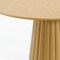 Homeroots 60" Brown Solid Wood Pedestal Base Round Top Dining Table 721017 - alternate 4