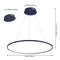 Jonathan Y Brice 35" Modern Contemporary Metal Round Dimmable Integrated LED Pendant, Navy JYL7220F - alternate 5
