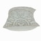 Homeroots 14" X 24" Beige and Green Linen Lumbar Throw Pillow with Embroidery 529263 - alternate 2