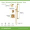 Symmons Oak HydroMersion Double Handle Shower Trim Kit with Hand Spray (Valve Not Included) 5695BBZ15TRM - alternate 2