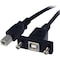Startech.Com 3 ft Panel Mount USB Cable B to B - F/M USBPNLBFBM3 - alternate 1