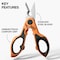Klein Tools Compact Cable Stripping Electrician Scissors, 6-Inch 2100FO - alternate 7