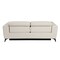 Homeroots 82" Beige Top Grain Leather Reclining Metal USB Sofa 720409 - alternate 4