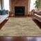 Homeroots 8' X 10' Sage And Ivory Abstract Washable Indoor Outdoor Area Rug 631314 - alternate 3