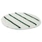 Rubbermaid Commercial Low Profile Scrub-Strip Carpet Bonnet, 19" Diameter, White/Green FGP26900WH00 - alternate 4