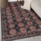 World Rug Gallery Transitional Moroccan Washable Non Slip Area Rug 3 ft x 5 ft Rust WR83RUST3X5 - alternate 1