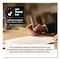 Uni-Ball VISION ELITE Rollerball Pen, Stick, Bold 0.8 mm, Black Ink, White/Black/Clear Barrel, 12PK 61231 - alternate 4