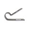 Auveco Closed Clamp 1/4in- Galvanized Uncoated, 25PK 9389 - alternate 2