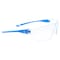 General Electric 03 Series Impact-Resistant Safety Glasses Clear Lens Blue Frame 1 pk GE103C - alternate 5