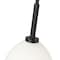 Z-Lite Naya 1-Light Pendant, 11.75 in W, Matte Black 7518P11-MB - alternate 4