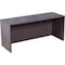Boss Desk Shell Credenza Shell, Driftwood, 71" x 24", Driftwood N143-DW - alternate 1
