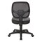 Office Star Products EM Series Mesh Screen Back Task Chair with Vinyl Seat, Black em2910v - alternate 5