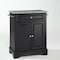 Crosley Lafayette Granite Top Portable Kitchen Island/Cart KF30023BBK - alternate 1