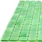 Apollo Tile Skosh 11.6inx11.6in Glossy British Racing Green Glass Mosaic Wall Floor Tile 18.69 sqft/case, 20PK APLNB88GN445A - alternate 3