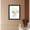 Homeroots Bathroom Flower Ja Black Framed Print Bathroom Wall Art 530066 - alternate 2