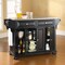 Crosley Alexandria Stainless Steel Top Full Size Kitchen Island/Cart KF30002ABK - alternate 4