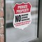 Signmission Private Property Shield Label Set No Sol, 4 inch X 4 inch, Vinyl Decal, 2PK SHI-D-2PACK-4-439 - alternate 3
